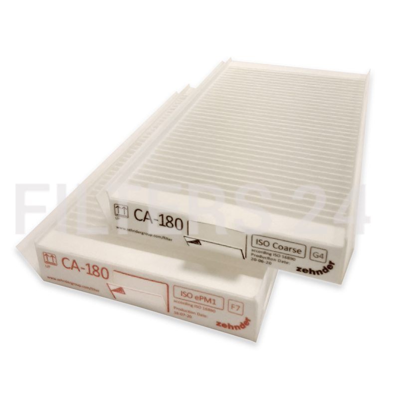 ZEHNDER ComfoAir 180 F7+G4 ORIGINAL Filterset - 43.80€ - Order high quality  filter set online from reliable “AAA“ Credit rating filter company!