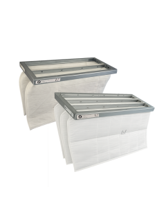 ENERVENT PELICAN F7 + M5 original filter set – genuine replacement pocket filters for Pelican ventilation unit, ensuring optimal airflow and efficient filtration of dust, pollen, and fine particles.

Original Pelican filter sets include one F7 (ePM1 ~60
