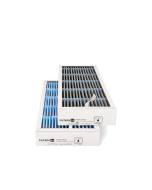Filter set for SOLER & PALAU DOMEO 210 ventilation unit, including two replacement filters F7 CARBON and M5, rectangular shape, approx. 275×125×48 mm