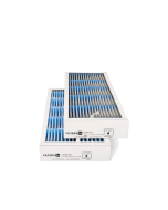 Filter set for SOLER & PALAU DOMEO 210 ventilation unit, including two replacement filters F7 and M5, rectangular shape, approx. 275×125×48 mm