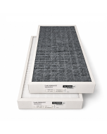 Alternative carbon filter set compatible with EvoAir A200S / A170T ventilation units – activated carbon replacement air filters for odor reduction and improved indoor air quality.