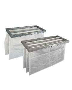 Alternative carbon filter set compatible with ENERVENT PELICAN ventilation unit &ndash; activated carbon replacement air filters for odor reduction and improved indoor air quality.