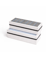 Alternative carbon filter set compatible with FLEXIT NORDIC KS3 ventilation unit – high-performance activated carbon replacement filters for odor removal and improved indoor air quality.